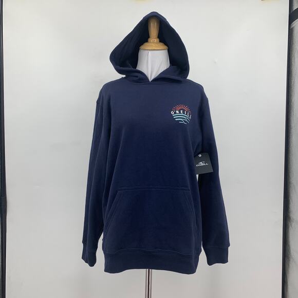 O'Neill Hoodie Boys Youth L Large Fifty Two Pullover Kangaroo Pocket Sweatshirt - Picture 2 of 10